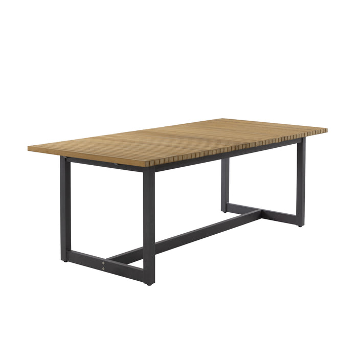 Sunpan Geneve Extension Rectangle Wood Dining Table