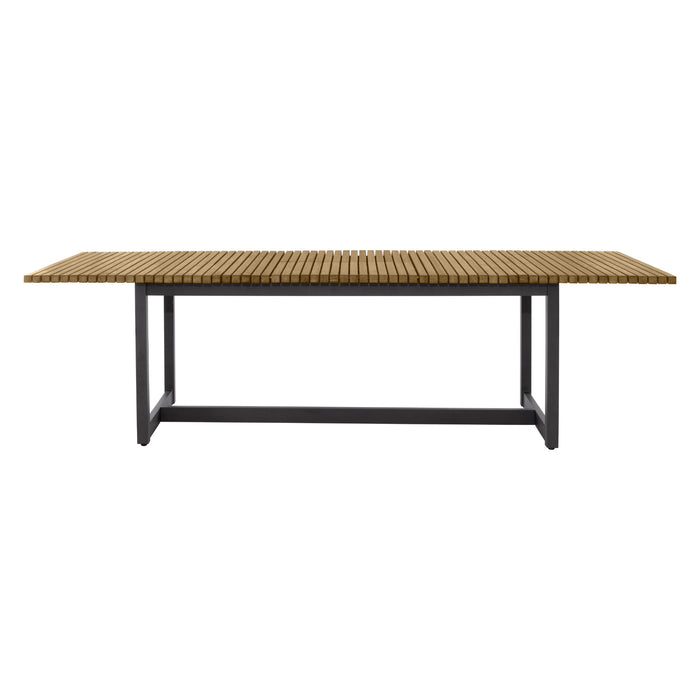 Sunpan Geneve Extension Rectangle Wood Dining Table