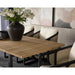 Sunpan Geneve Extension Rectangle Wood Dining Table