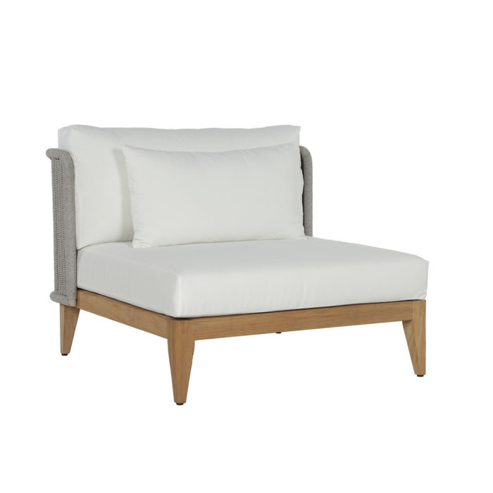 Sunpan Modern Ibiza Outdoor Fabric Armless Accent Chair