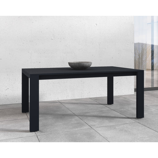 Sunpan Modern Lucerne 70" Rectangle Aluminum Dining Table