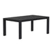 Sunpan Modern Lucerne 70" Rectangle Aluminum Dining Table