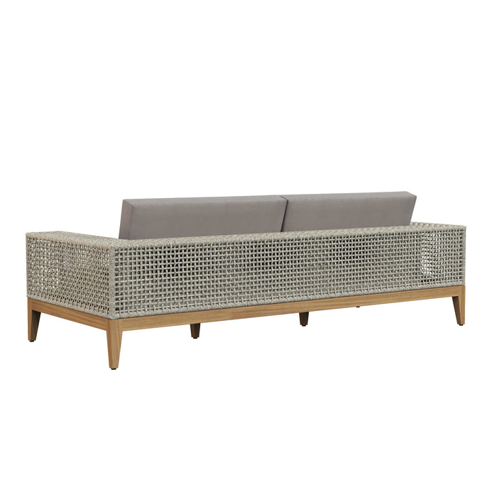 Sunpan Salerno 2-Seater Weatherproof Fabric Outdoor Sofa