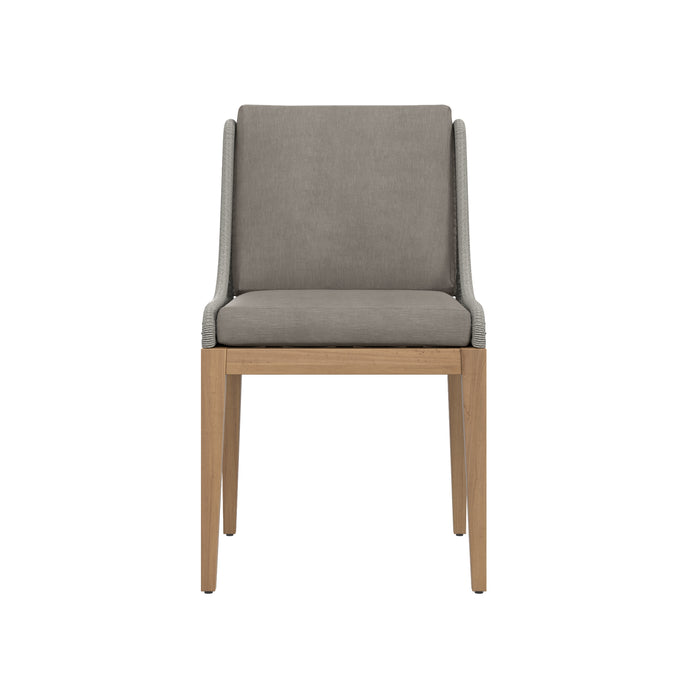 Sunpan Modern Sorrento Outdoor Wood Dining Chair