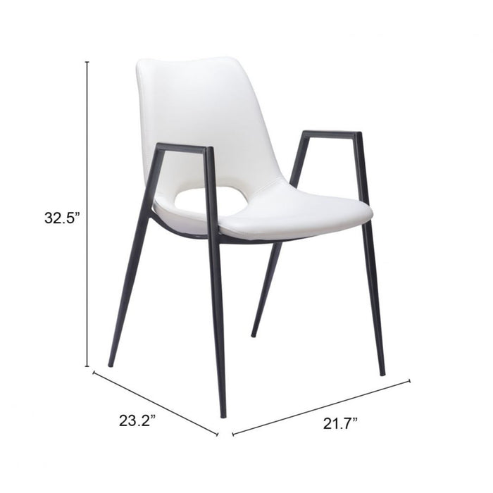 Zuo Desi Dining Arm Chair