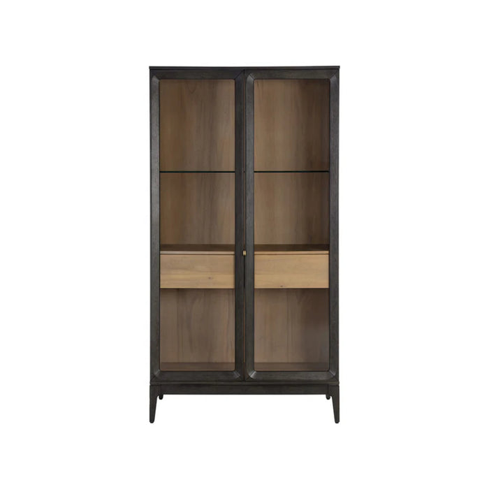 Sunpan Cecilia Mid Century Dining Display Cabinet