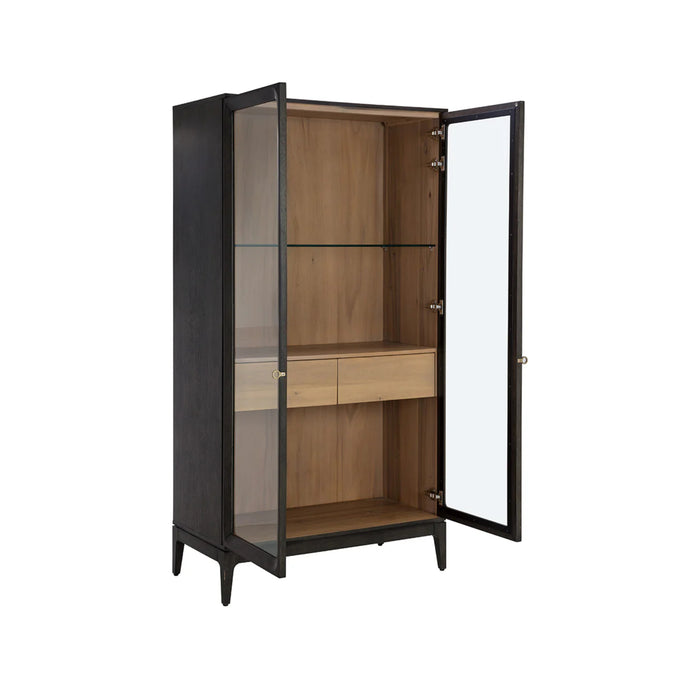 Sunpan Cecilia Mid Century Dining Display Cabinet