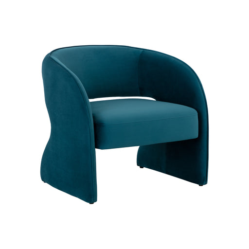 Sunpan Rosalia Polyester Fabric Lounge Chair