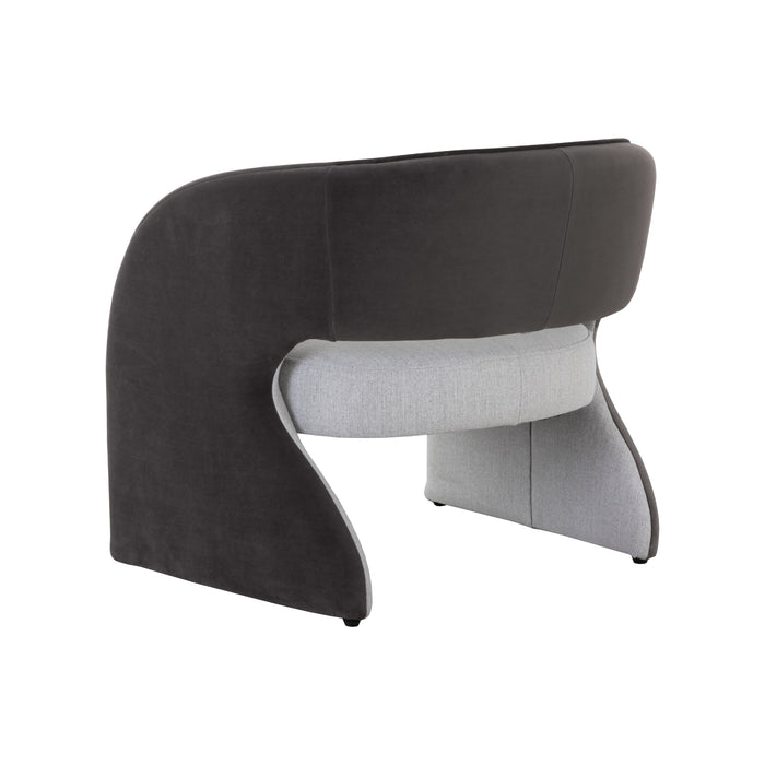 Sunpan Rosalia Polyester Fabric Lounge Chair