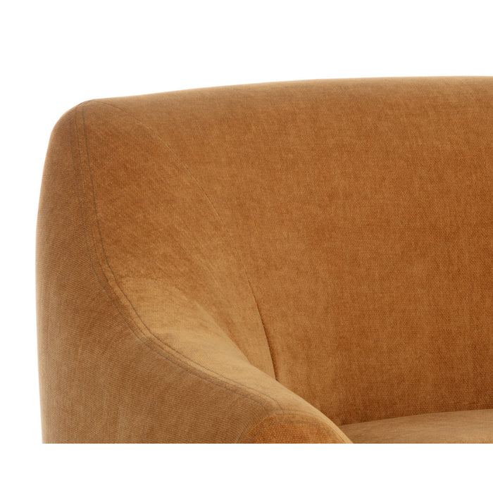 Sunpan Nevaeh Polyester Fabric Modern Lounge Chair