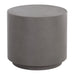 Sanpun Rubin Indoor and Outdoor Round Concrete End Table