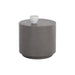 Sanpun Rubin Indoor and Outdoor Round Concrete End Table