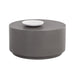 Sunpan Rubin Indoor and Outdoor Round Concrete Coffee Table