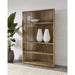 Sunpan Tessa Solid Brown Mango Wood Bookcase 