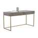 Sunpan Markel Grey Solid Mango Wood Desk 