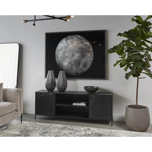 Sunpan Aziza Media Console And Cabinet 