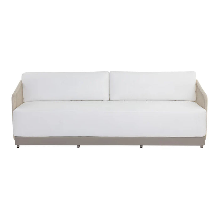 Sunpan Allariz White Sofa 