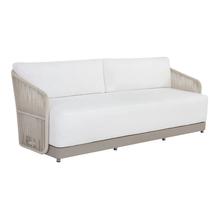 Sunpan Allariz White Sofa 