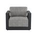 Sunpan Tavira Lanikai Salt And Pepper Armchair