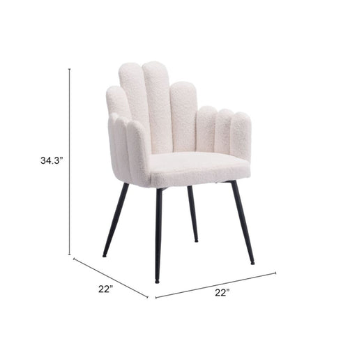 Zuo Noosa Dining Arm Chair