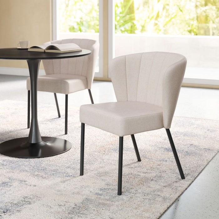 Zuo Opus Dining Table and Dining Chair Kitchen Set