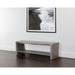 Sunpan Ridge Natural Solid Acacia Wood Bench