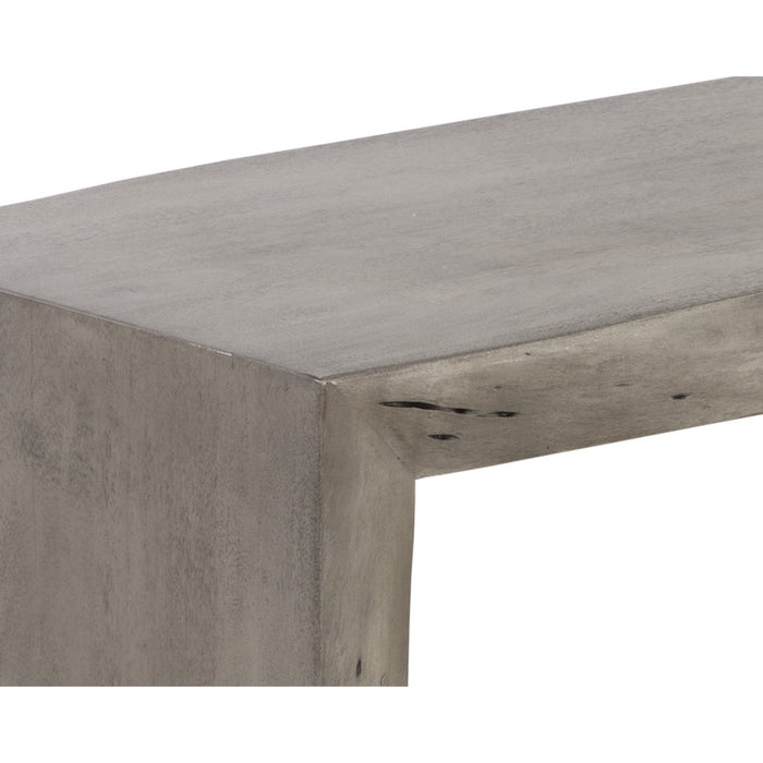 Sunpan Ridge Natural Solid Acacia Wood Bench