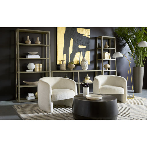 Sunpan Mircea Fabric Upholstered Modern Lounge Chair