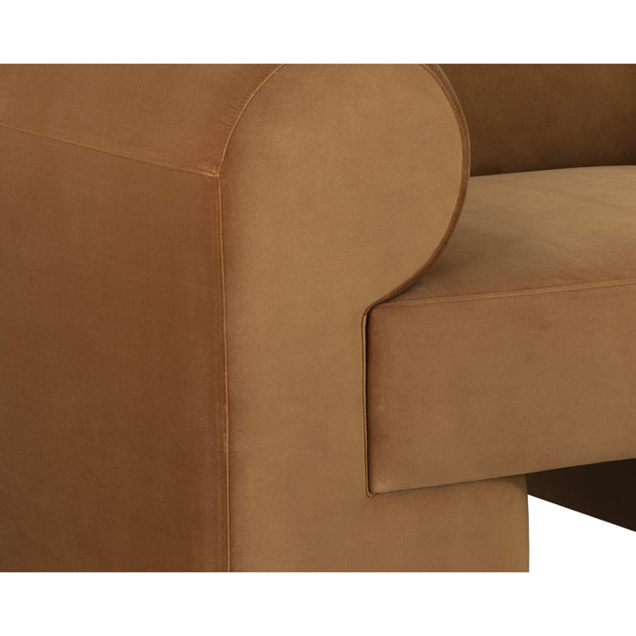 Sunpan Ionic Upholstered Modern Armchair