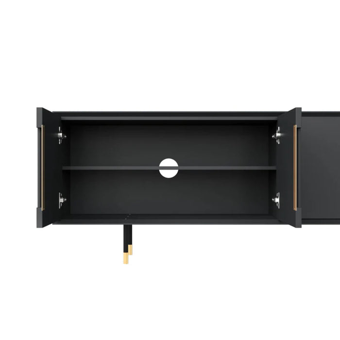 Sunpan Danbury Media Console And Cabinet 