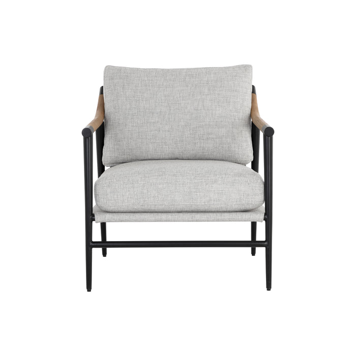 Sunpan Meadow Polyester Fabric Modern Armchair