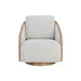 Sunpan Tasia Polyester Fabric Swivel Lounge Chair