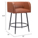 Zuo Horbat Counter Stool