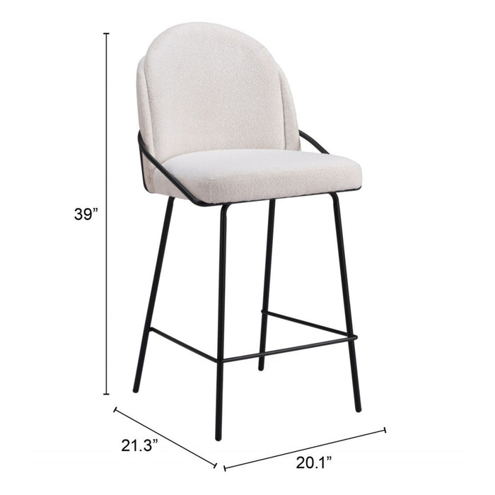 Zuo Jambi Counter Stool