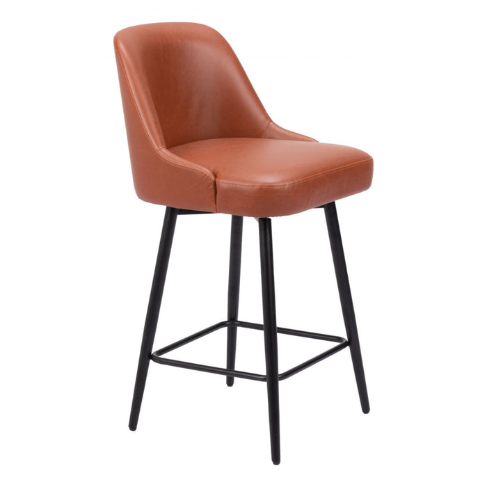 Zuo Keppel Swivel Counter Stool