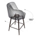 Zuo Keppel Swivel Counter Stool