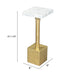 Zuo Josef Marble Side Table