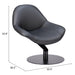 Zuo Modern Poole Black Accent Chair