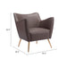 Zuo Modern Zoco Brown Accent Chair