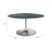 Zuo Metropolis Dining Table Gray & Silver