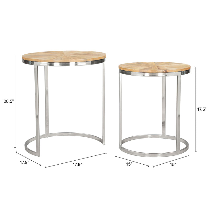 Zuo Bari Nesting Coffee Table Set