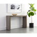 Sunpan Hilbert Grey Solid Acacia Wood Console Table 