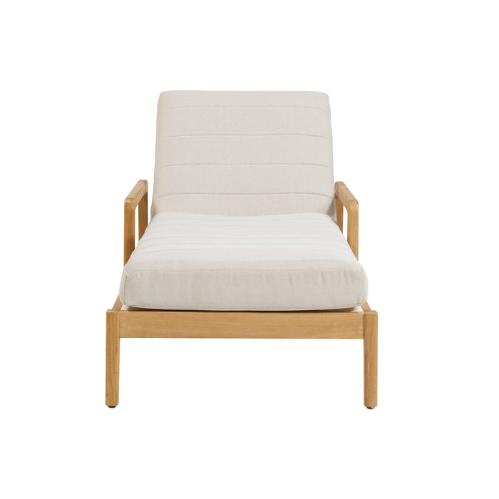 Sunpan Modern Natural Noelle Outdoor Sun Lounger