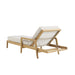 Sunpan Modern Natural Noelle Outdoor Sun Lounger