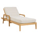 Sunpan Modern Natural Noelle Outdoor Sun Lounger