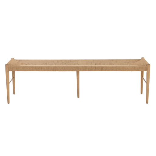 Sunpan Moira Handcrafted Sustainable Paper Rope Bench