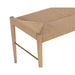 Sunpan Moira Handcrafted Sustainable Paper Rope Bench