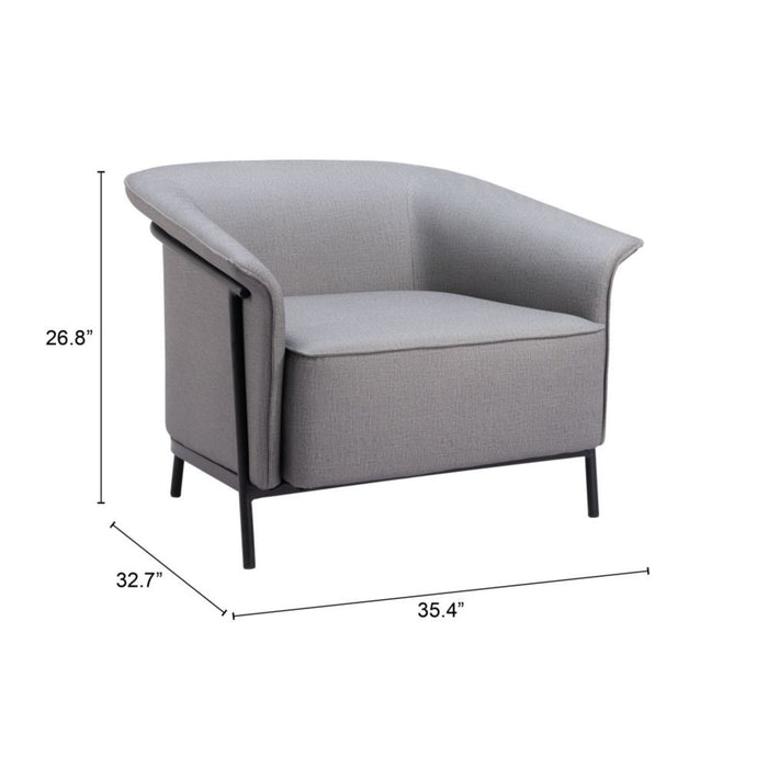 Zuo Modern Burry Accent Arm Chair