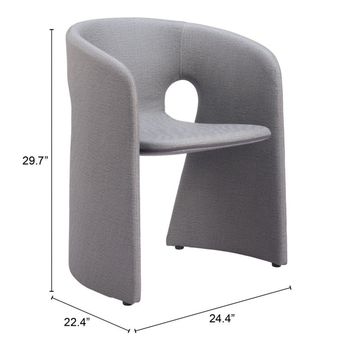 Zuo Rosyth Dining Arm Chair
