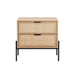 Sunpan Avida Sustainable Rectangular Oak Wood Nightstand